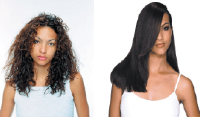 Permanent Relaxer: Before and After